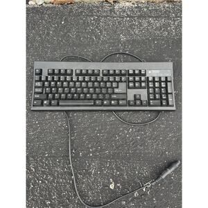 90's Micro Innovations PS/2 Wired Keyboard Black Vintage Industrial Legacy PC